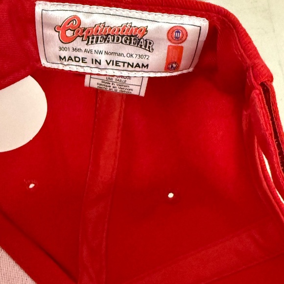 NWT Texas Tech Red Raiders adjustablee baseball hat College Football Casual - Picture 6 of 6